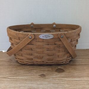 Longaberger Woven Memories Basket 2007 with Handles
